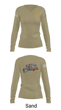 Cavalier Battalion 59114160 Women's Long Sleeve V-neck Shirt - 42