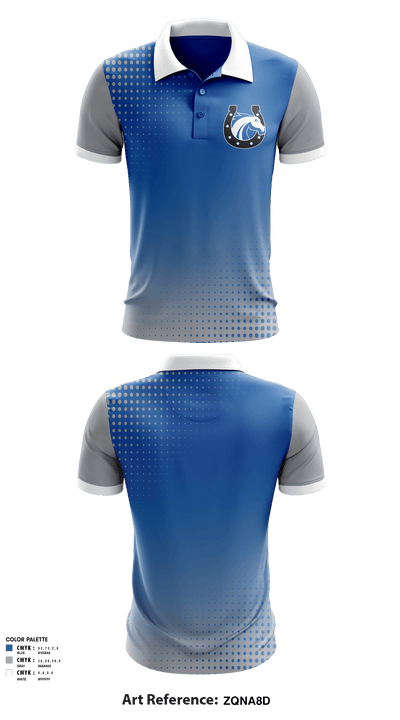 Andrada Polytechnic High School 34262371 Short Sleeve Performance Polo - 2