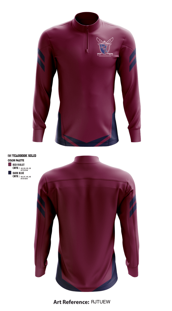 Quarter Zip Jacket, Boys' Latin of Philadelphia High School, Spirit Store, Teamtime, Team time, sublimation, custom sports apparel, team uniforms, spirit wear, spiritwear, sports uniforms, custom shirts, team store, custom team store, fundraiser sports, apparel fundraiser