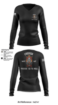 REDNECK'S 91618146 Women's Long Sleeve V-neck Shirt - 3