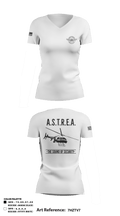 San Diego County Sheriff ASTREA 4789154 Women's Short Sleeve V-neck Shirt - 64