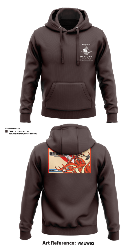 Hoodie, Original Oaktown Divers, , Teamtime, Team time, sublimation, custom sports apparel, team uniforms, spirit wear, spiritwear, sports uniforms, custom shirts, team store, custom team store, fundraiser sports, apparel fundraiser