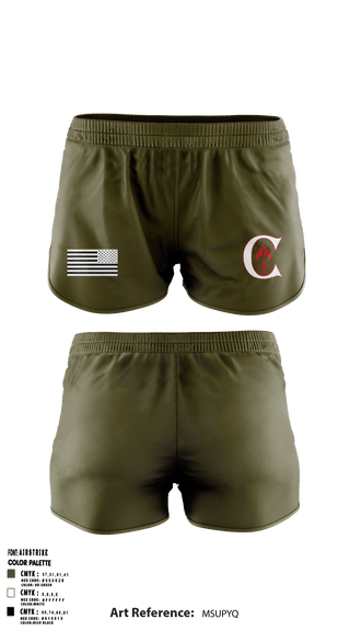 Ranger Panties, , Army, Teamtime, Team time, sublimation, custom sports apparel, team uniforms, spirit wear, spiritwear, sports uniforms, custom shirts, team store, custom team store, fundraiser sports, apparel fundraiser