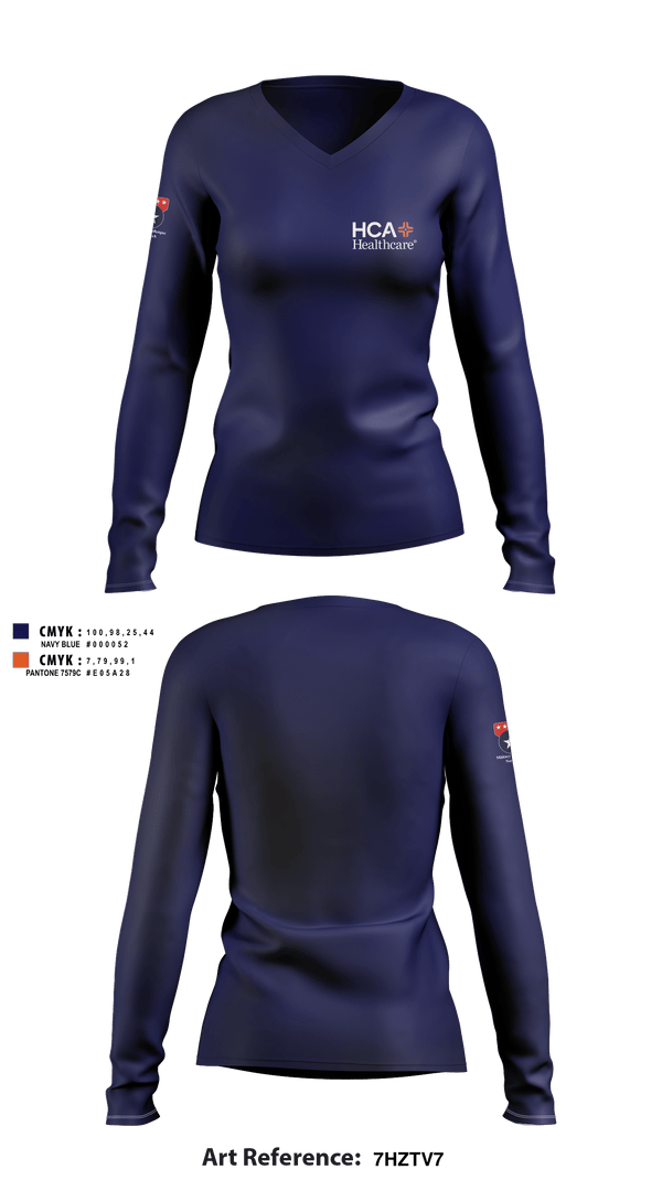 Women's Long Sleeve Vneck Shirt, , , Teamtime, Team time, sublimation, custom sports apparel, team uniforms, spirit wear, spiritwear, sports uniforms, custom shirts, team store, custom team store, fundraiser sports, apparel fundraiser