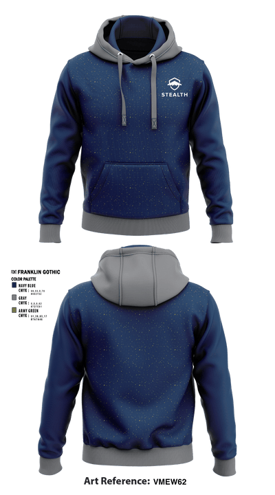 Stealth customs 84323734 Hoodie - 1