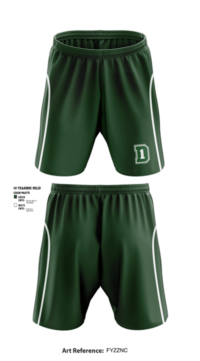 Dartmouth High School 73517919 Athletic Shorts With Pockets - 2