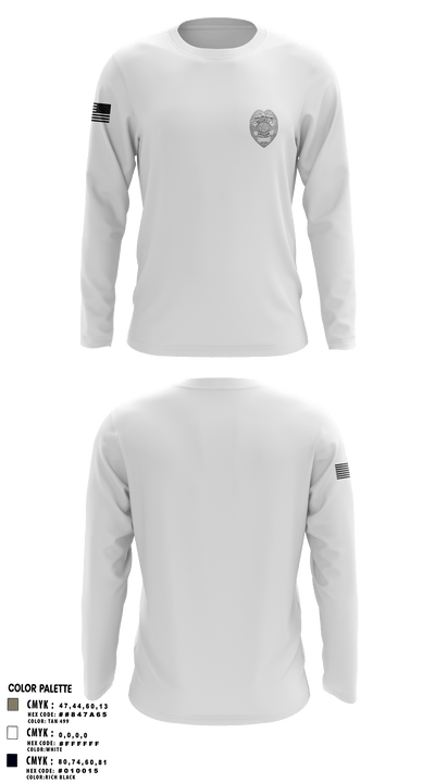 Shalom Austin Security 6197211 Long Sleeve Performance Shirt - 2