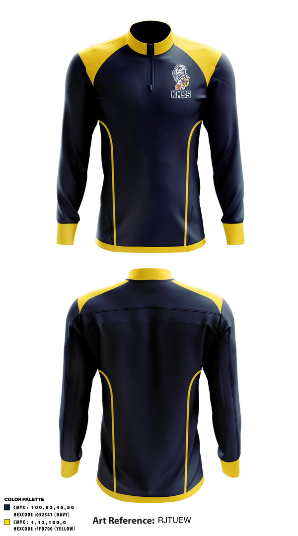 Quarter Zip Jacket, New Martinsville Junior Sports, Men's Basketball, Teamtime, Team time, sublimation, custom sports apparel, team uniforms, spirit wear, spiritwear, sports uniforms, custom shirts, team store, custom team store, fundraiser sports, apparel fundraiser