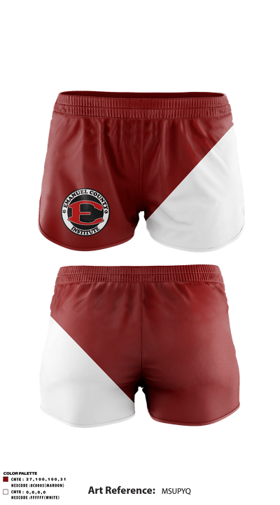 Emanuel County Institute 19480415 Track Shorts - 1