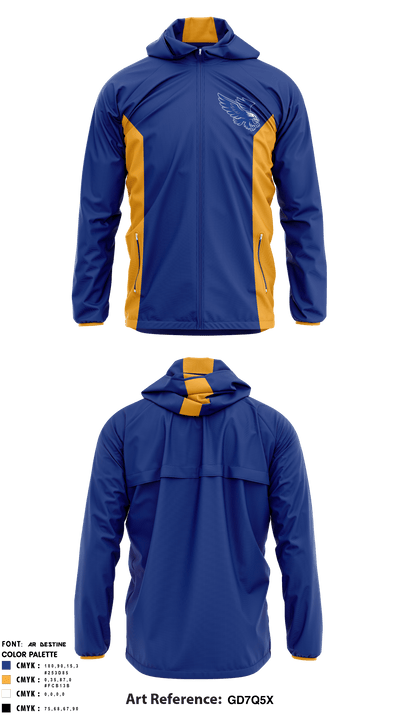 Factoryville Christian School 38098854 Windbreaker - 6
