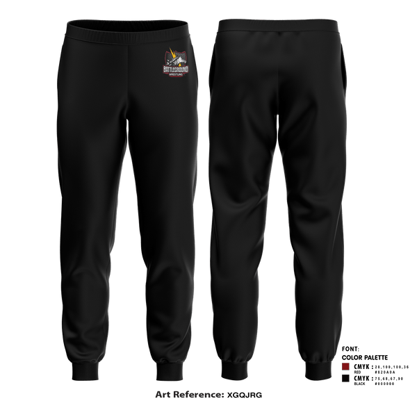 Joggers, BATTLEGROUND WRESTLING, Wrestling, Teamtime, Team time, sublimation, custom sports apparel, team uniforms, spirit wear, spiritwear, sports uniforms, custom shirts, team store, custom team store, fundraiser sports, apparel fundraiser