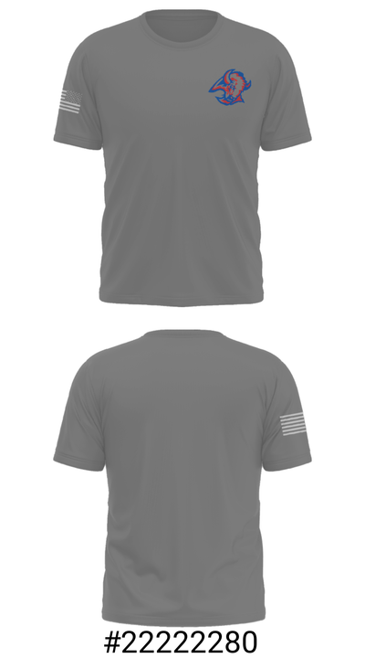 Republic Junior High School 61600725 Short Sleeve Performance Shirt - 22
