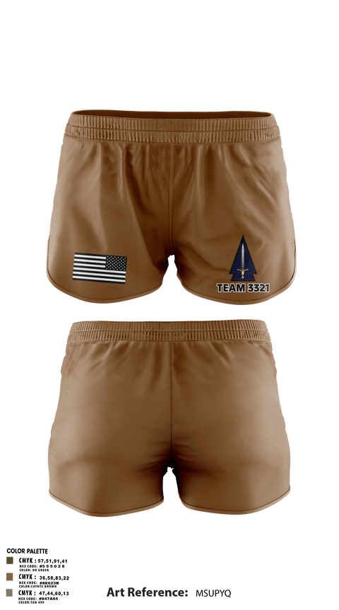 Ranger Panties, 3rd SFAB, Army, Teamtime, Team time, sublimation, custom sports apparel, team uniforms, spirit wear, spiritwear, sports uniforms, custom shirts, team store, custom team store, fundraiser sports, apparel fundraiser