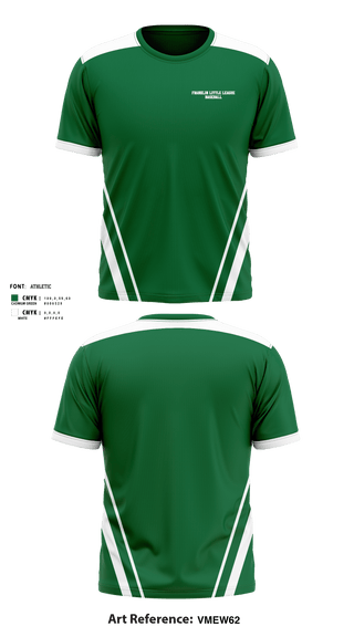 Short Sleeve Performance Shirt, Franklin Little League Baseball, Baseball, Teamtime, Team time, sublimation, custom sports apparel, team uniforms, spirit wear, spiritwear, sports uniforms, custom shirts, team store, custom team store, fundraiser sports, apparel fundraiser