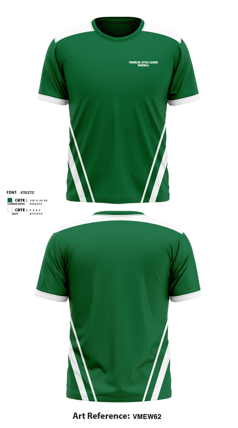 Short Sleeve Performance Shirt, Franklin Little League Baseball, Baseball, Teamtime, Team time, sublimation, custom sports apparel, team uniforms, spirit wear, spiritwear, sports uniforms, custom shirts, team store, custom team store, fundraiser sports, apparel fundraiser