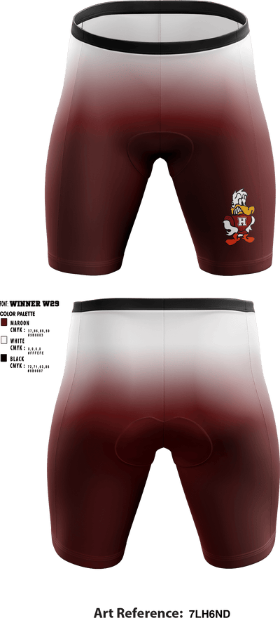 Havana High School Volleyball 2588511 Men's Compression Shorts - 1