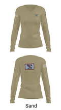 Echo pol 1/126 avn 6177830 Women's Long Sleeve V-neck Shirt - 41