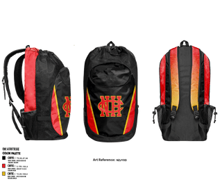 Gear Bag, North College Hill High School Basketball, Women's Basketball, Teamtime, Team time, sublimation, custom sports apparel, team uniforms, spirit wear, spiritwear, sports uniforms, custom shirts, team store, custom team store, fundraiser sports, apparel fundraiser