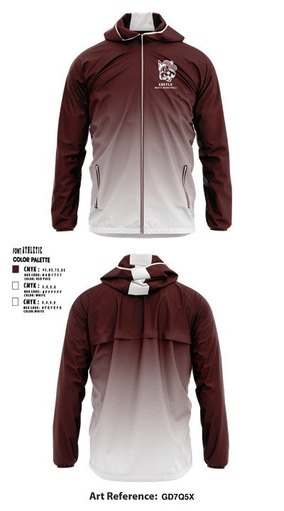 Argyle Central High School Basketball 3191720 Windbreaker - 1