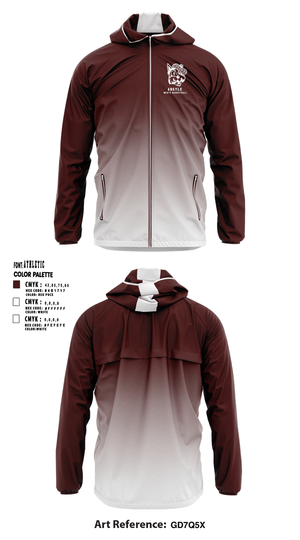 Windbreaker, Argyle Central High School Basketball, Men's Basketball, Teamtime, Team time, sublimation, custom sports apparel, team uniforms, spirit wear, spiritwear, sports uniforms, custom shirts, team store, custom team store, fundraiser sports, apparel fundraiser