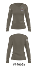 6th BDE CA/PO 68239432 Women's Long Sleeve V-neck Shirt - 37