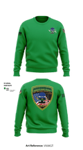 295th Military Police Company 3995140 Crew Neck Sweatshirt - 1