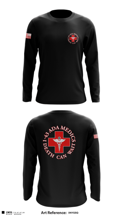 Medics, 1-43 ADA 28999239 Long Sleeve Performance Shirt - 6