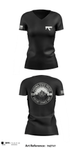 Violent Crimes Unit 81927816 Women's Short Sleeve V-neck Shirt - 1