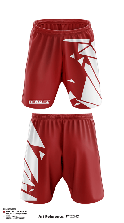 Bentley Senior High School 49035666 Athletic Shorts With Pockets - 1