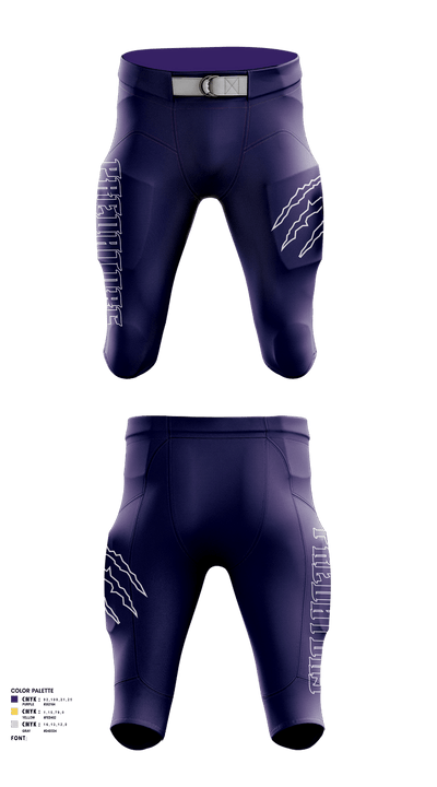 San Antonio Predators 52291735 Football Pants - 1