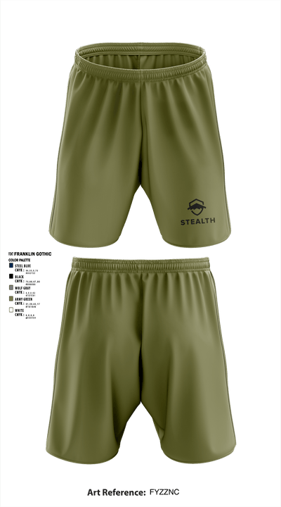 Stealth customs 84323734 Athletic Shorts With Pockets - 5