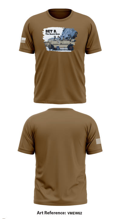 Beachmaster Unit Two 47147216 Short Sleeve Performance Shirt - 3