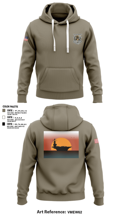 USS Retirement 63512088 Hoodie - 1