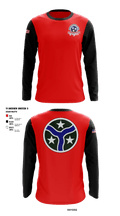 Warren County A & L Fair 89304743 Long Sleeve Performance Shirt - 1
