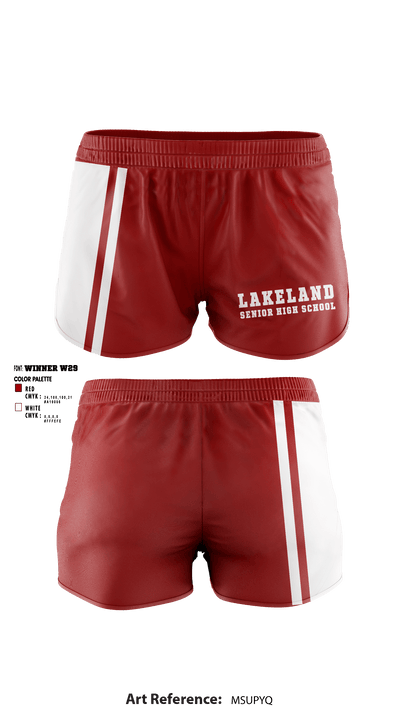 Lakeland Senior High School 7289596 Women's Shorts - 1
