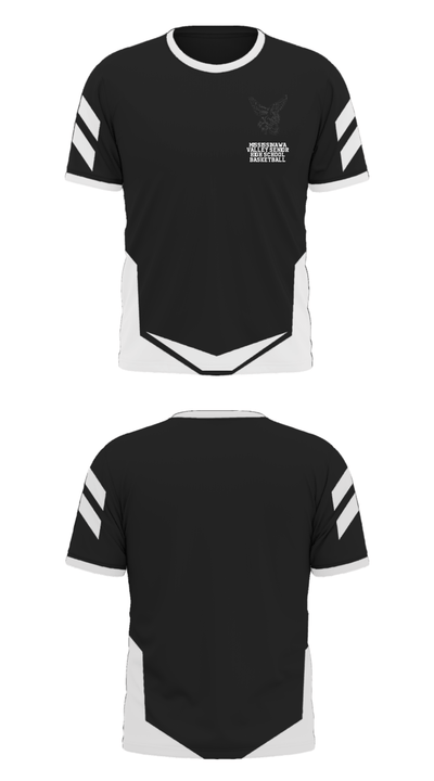 Mississinawa Valley Senior High School Basketball 73105760 Short Sleeve Performance Polo - 37