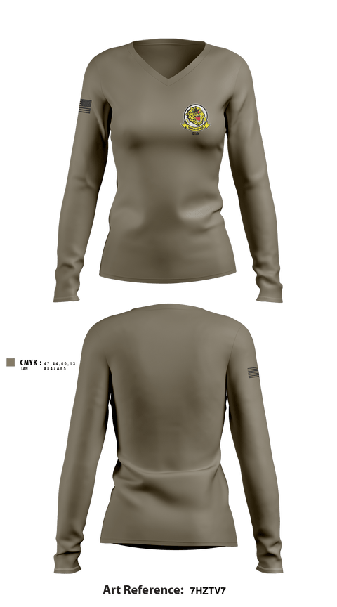 Women's Long Sleeve Vneck Shirt, , Marines, Teamtime, Team time, sublimation, custom sports apparel, team uniforms, spirit wear, spiritwear, sports uniforms, custom shirts, team store, custom team store, fundraiser sports, apparel fundraiser