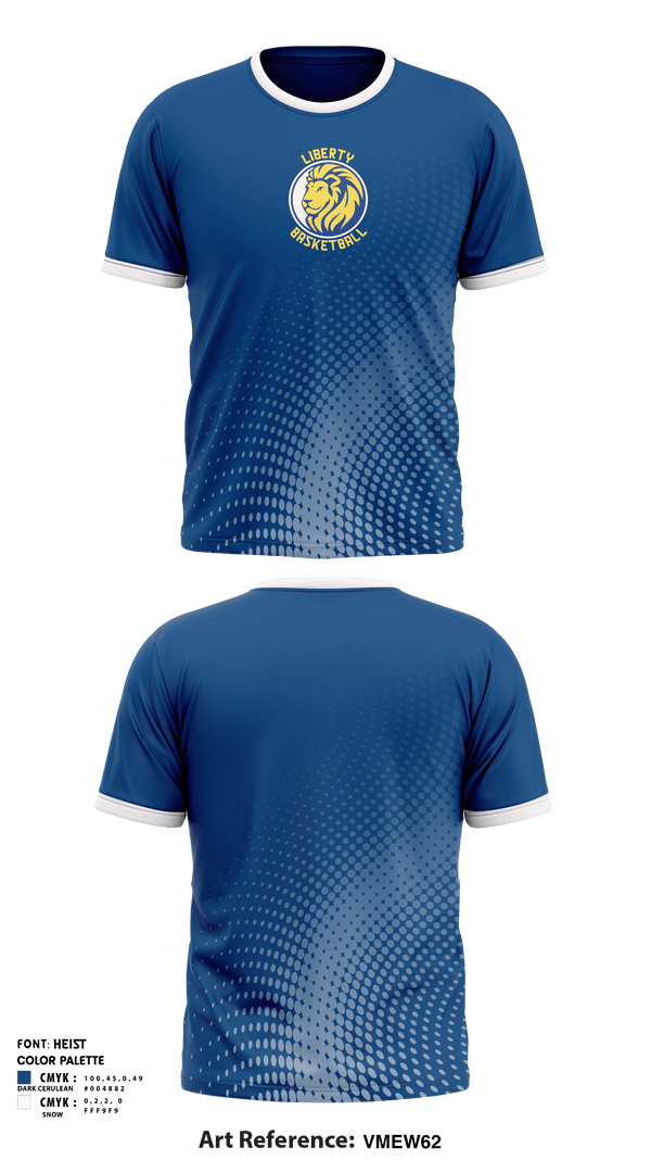 Short Sleeve Shooting Shirt, Liberty Christian School Basketball, Men's Basketball, Teamtime, Team time, sublimation, custom sports apparel, team uniforms, spirit wear, spiritwear, sports uniforms, custom shirts, team store, custom team store, fundraiser sports, apparel fundraiser