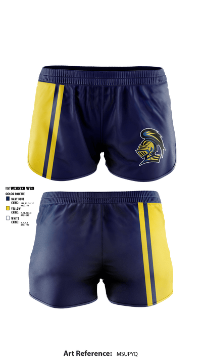 Lisbon Central High School Cheer 39151888 Women's Shorts - 1