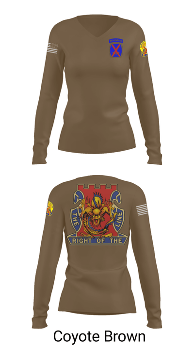 2nd battalion 14th infantry regiment 17334538 Women's Long Sleeve V-neck Shirt - 38