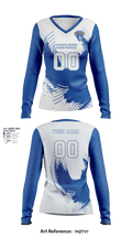 Providence Christian College Volleyball 93671095 Long Sleeve Performance Shirt - 2