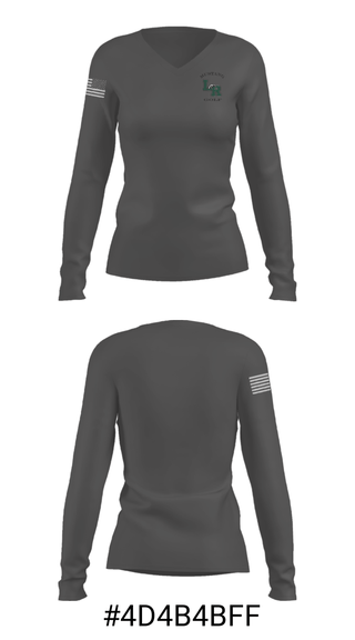 Women's Long Sleeve Vneck Shirt, Lakewood Ranch High School Golf, Golf, Teamtime, Team time, sublimation, custom sports apparel, team uniforms, spirit wear, spiritwear, sports uniforms, custom shirts, team store, custom team store, fundraiser sports, apparel fundraiser