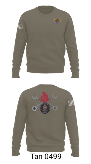 Crew Neck Sweatshirt, , National Guard, Teamtime, Team time, sublimation, custom sports apparel, team uniforms, spirit wear, spiritwear, sports uniforms, custom shirts, team store, custom team store, fundraiser sports, apparel fundraiser