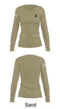 Santa Fe Gold 43259744 Women's Long Sleeve V-neck Shirt - 40