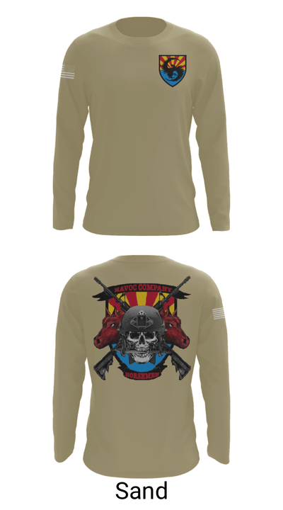 Student Holds Co. 51086881 Long Sleeve Performance Shirt - 18