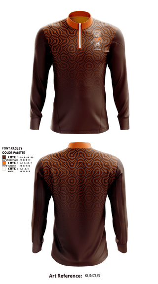 Quarter Zip Jacket, Heath Bulldogs, Golf, Teamtime, Team time, sublimation, custom sports apparel, team uniforms, spirit wear, spiritwear, sports uniforms, custom shirts, team store, custom team store, fundraiser sports, apparel fundraiser