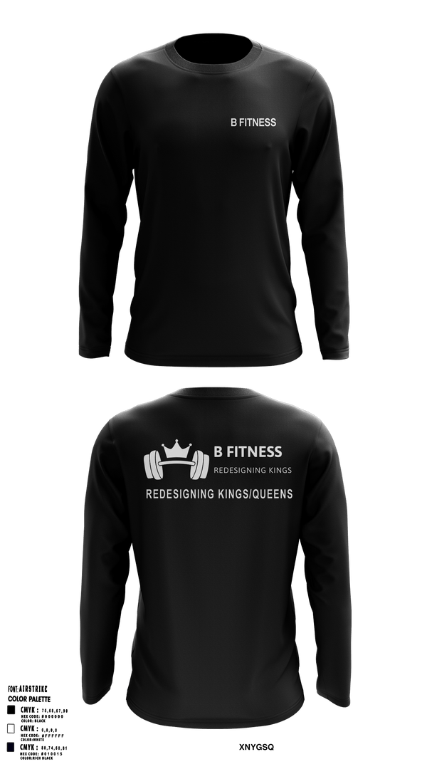 Long Sleeve Performance Shirt, BFitnessBFitness, , Teamtime, Team time, sublimation, custom sports apparel, team uniforms, spirit wear, spiritwear, sports uniforms, custom shirts, team store, custom team store, fundraiser sports, apparel fundraiser