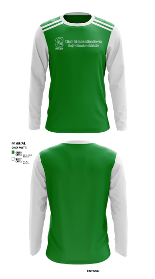 Long Sleeve Performance Shirt, Club Green Meadows, Golf, Teamtime, Team time, sublimation, custom sports apparel, team uniforms, spirit wear, spiritwear, sports uniforms, custom shirts, team store, custom team store, fundraiser sports, apparel fundraiser