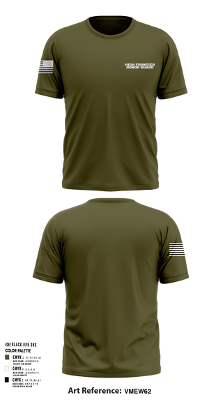 Short Sleeve Performance Shirt, High Frontier Honor Guard, Air Force, Teamtime, Team time, sublimation, custom sports apparel, team uniforms, spirit wear, spiritwear, sports uniforms, custom shirts, team store, custom team store, fundraiser sports, apparel fundraiser