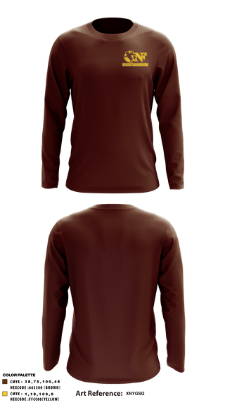 Long Sleeve Performance Shirt, North Farmington High School Basketball, Men's Basketball, Teamtime, Team time, sublimation, custom sports apparel, team uniforms, spirit wear, spiritwear, sports uniforms, custom shirts, team store, custom team store, fundraiser sports, apparel fundraiser